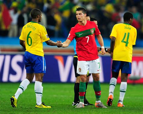 brasil vs portugal 2010